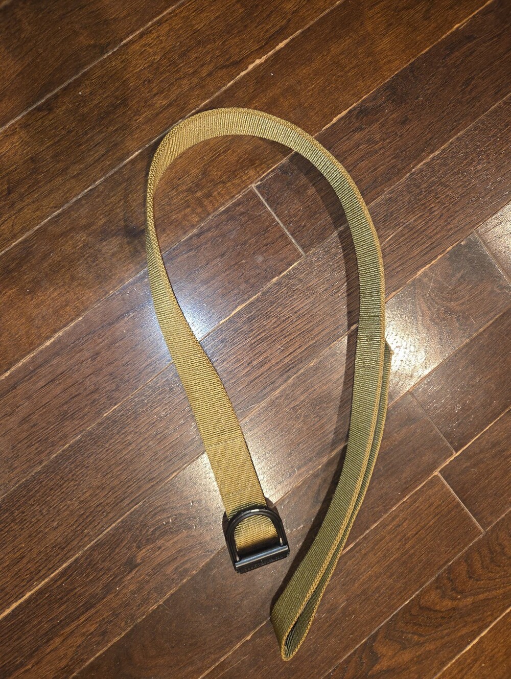 5.11 Tactical Trainer Belt – Men’s XL – TDU Tan – D-Ring Buckle